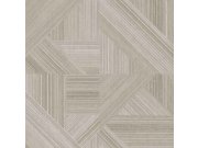 Smeđe-bež geometrijska flis tapeta za zid, 43842, Terra, Cristiana Masi by Parato | Ljepilo Gratis