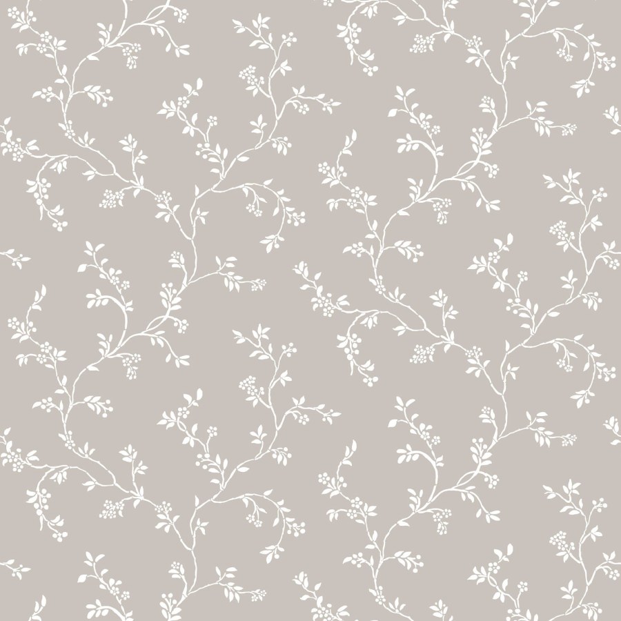 Siva cvjetna flis tapeta za zid, 12351, Fiori Country, Parato | Ljepilo Gratis - Parato by Cristiana Masi
