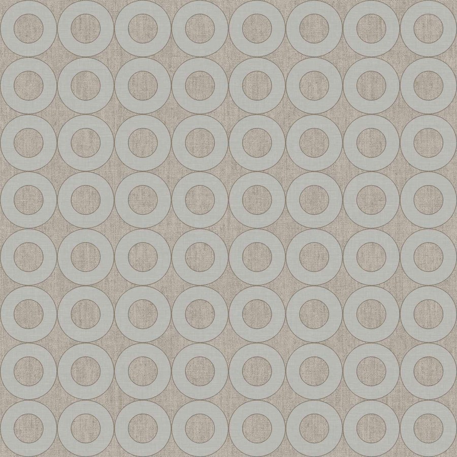 Siva flis tapeta za zid s krugovima, 30167, Energie, Cristiana Masi by Parato | Ljepilo Gratis - Parato by Cristiana Masi