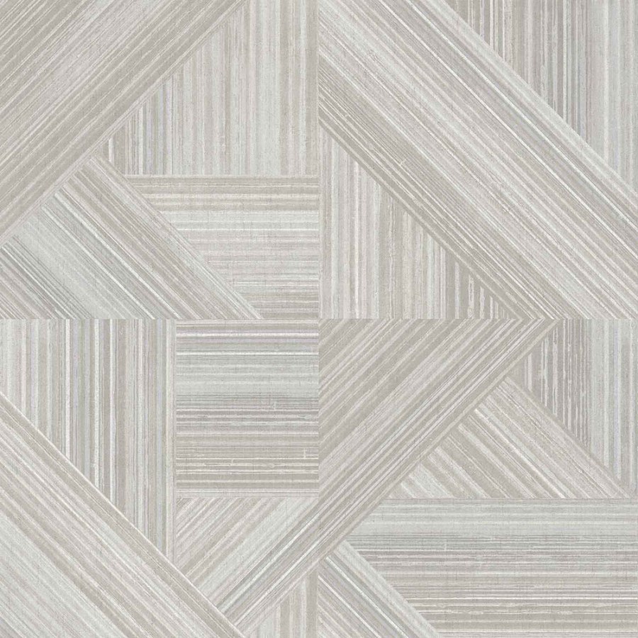 Sivo-krem geometrijska flis tapeta za zid, 43841, Terra, Cristiana Masi by Parato | Ljepilo Gratis - Parato by Cristiana Masi