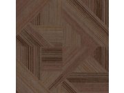 Terakota geometrijska flis tapeta za zid, 43848, Terra, Cristiana Masi by Parato | Ljepilo Gratis