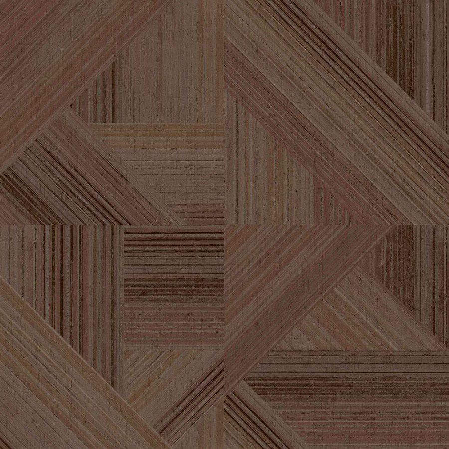 Terakota geometrijska flis tapeta za zid, 43848, Terra, Cristiana Masi by Parato | Ljepilo Gratis
