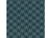 Tirkizna flis tapeta za zid, pijetlova stopa, 26447, Thai, Cristiana Masi by Parato | Ljepilo Gratis