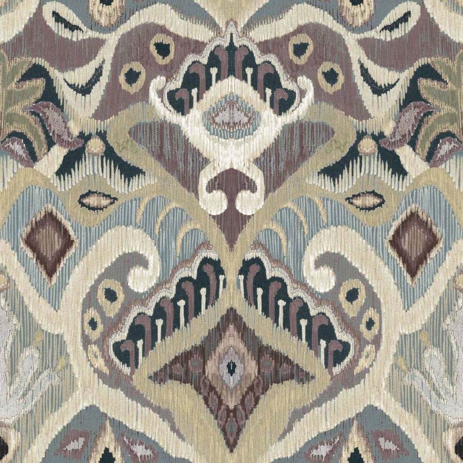 Bordo flis tapeta za zid s ornamentima, etno uzorak, 26427, Thai, Cristiana Masi by Parato | Ljepilo Gratis - Parato by Cristiana Masi