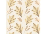 Flis tapeta za zid, bež, smeđa, lišće, 4416, Momi, Parato by Cristiana Masi | Ljepilo Gratis Parato by Cristiana Masi