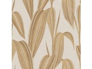 Flis tapeta za zid, bež, smeđa, lišće, 5833, Jaipur, Parato by Cristiana Masi | Ljepilo Gratis