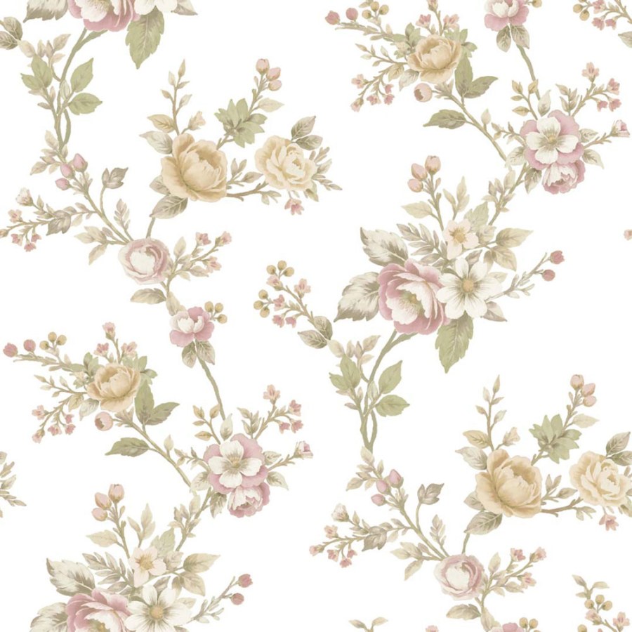 Flis tapeta za zid, bež, cvijeće, 8325, Blooming Garden 2, Parato by Cristiana Masi | Ljepilo Gratis - Parato by Cristiana Masi