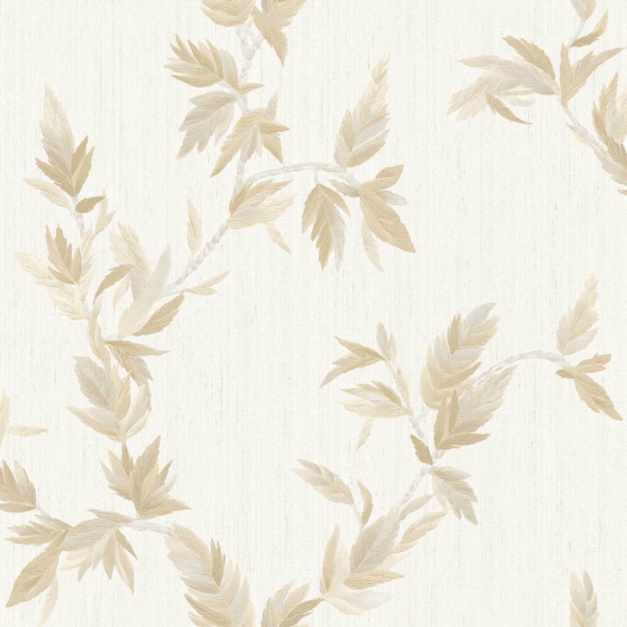 Flis tapeta za zid, bež, lišće, 35912, Ornamenta, Parato by Cristiana Masi | Ljepilo Gratis - Parato by Cristiana Masi