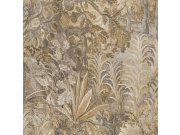 Flis tapeta za zid, bež, siva, biljke, lišće, 5829, Jaipur, Parato by Cristiana Masi | Ljepilo Gratis