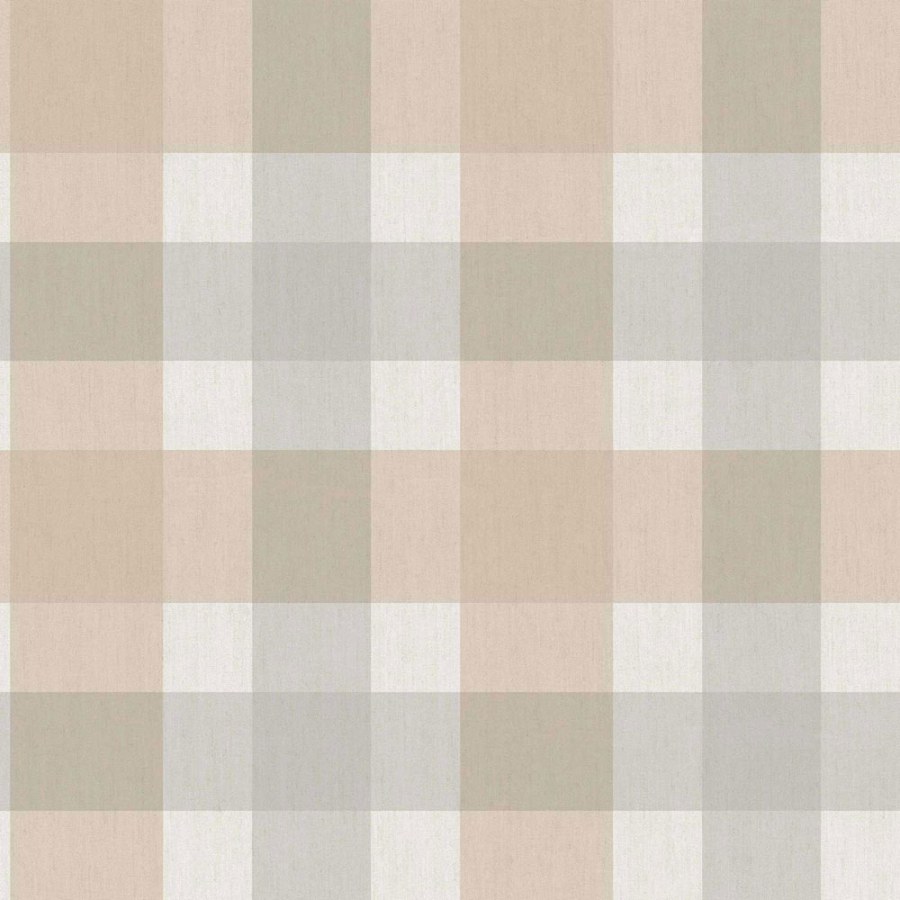Flis tapeta za zid, bež-plava, imitacija tkanine, 38423, Top Stripes, Parato by Cristiana Masi | Ljepilo Gratis