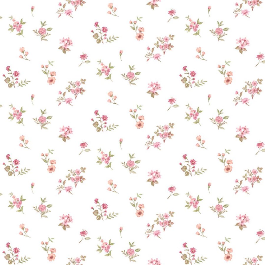 Flis tapeta za zid, crvena, cvijeće, 8362, Blooming Garden 2, Parato by Cristiana Masi | Ljepilo Gratis - Parato by Cristiana Masi