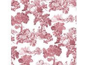 Flis tapeta za zid, crvena, romantična, 8343, Blooming Garden 2, Parato by Cristiana Masi | Ljepilo Gratis