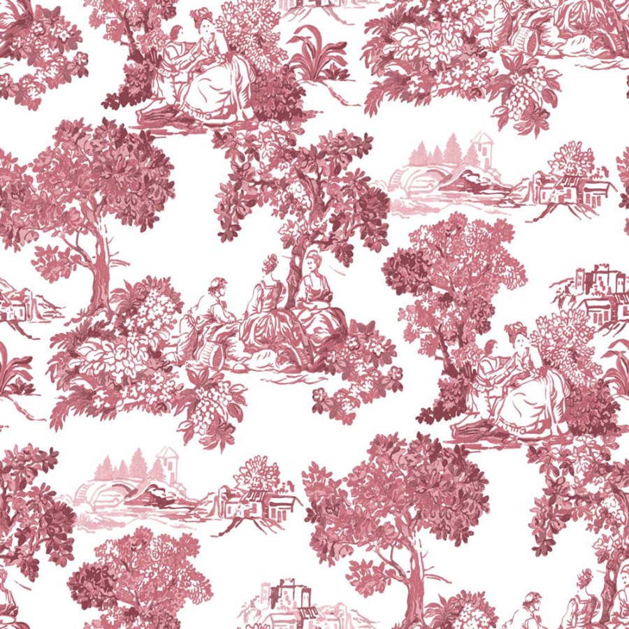 Flis tapeta za zid, crvena, romantična, 8343, Blooming Garden 2, Parato by Cristiana Masi | Ljepilo Gratis
