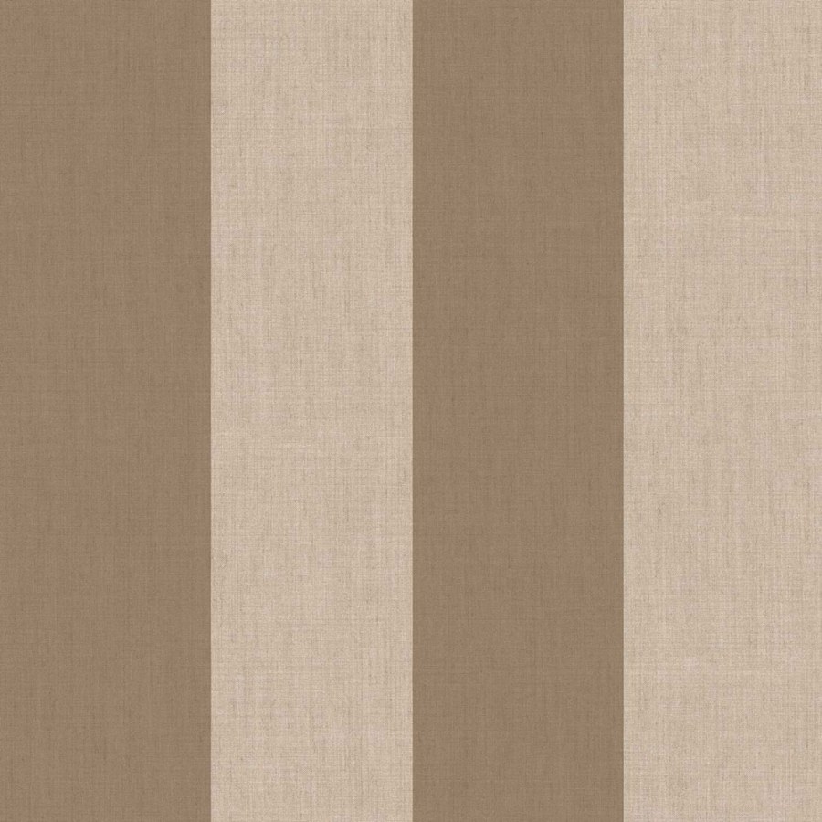 Flis tapeta za zid, smeđa, imitacija tkanine, pruge, 38479, Top Stripes, Parato by Cristiana Masi | Ljepilo Gratis - Parato by Cristiana Masi