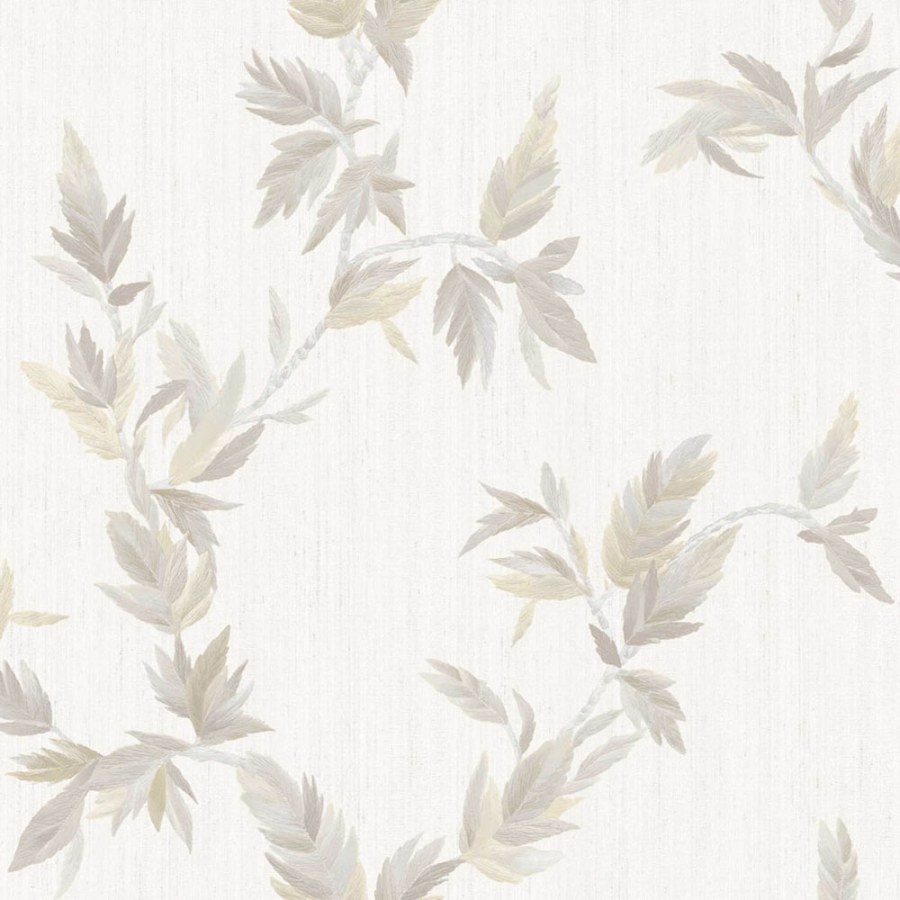 Flis tapeta za zid, krem, lišće, 35911, Ornamenta, Parato by Cristiana Masi | Ljepilo Gratis - Parato by Cristiana Masi