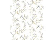 Flis tapeta za zid, plava, cvijeće, 8357, Blooming Garden 2, Parato by Cristiana Masi | Ljepilo Gratis Parato by Cristiana Masi