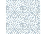 Flis tapeta za zid, plava, ornamenti, 8349, Blooming Garden 2, Parato by Cristiana Masi | Ljepilo Gratis Parato by Cristiana Masi