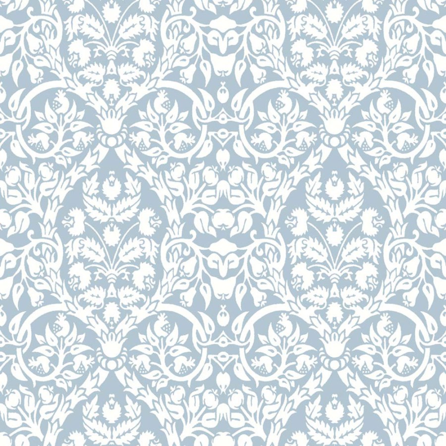 Flis tapeta za zid, plava, ornamenti, 8349, Blooming Garden 2, Parato by Cristiana Masi | Ljepilo Gratis