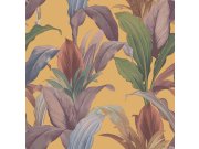 Flis tapeta za zid, oker, lišće, 15517, Botany House, Cristiana Masi by Parato | Ljepilo Gratis