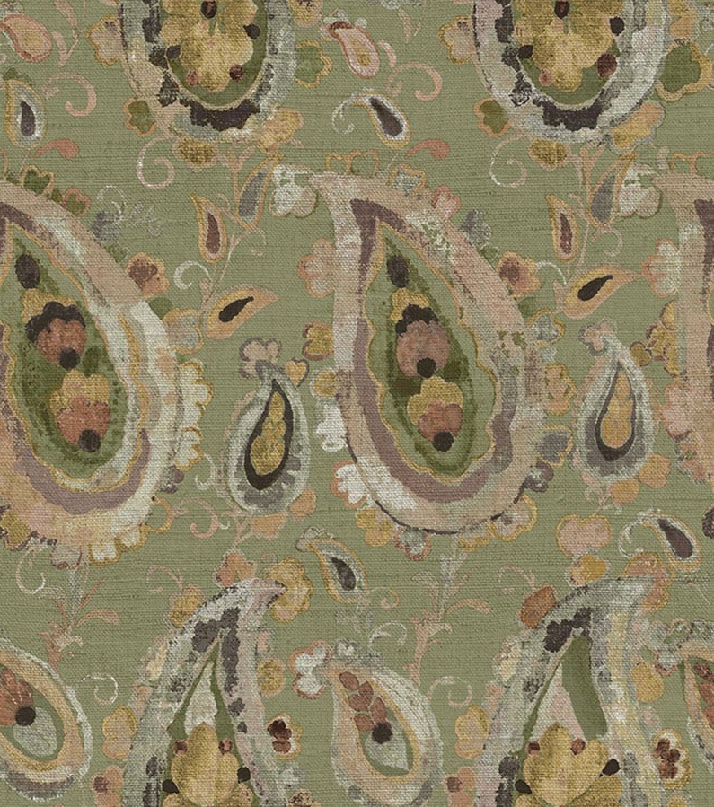 Flis tapeta za zid, ornamenti, zelena, 39015, Arché, Cristiana Masi by Parato | Ljepilo Gratis