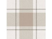 Flis tapeta za zid, sivo-bež, imitacija tkanine, 38401, Top Stripes, Parato by Cristiana Masi | Ljepilo Gratis Parato by Cristiana Masi