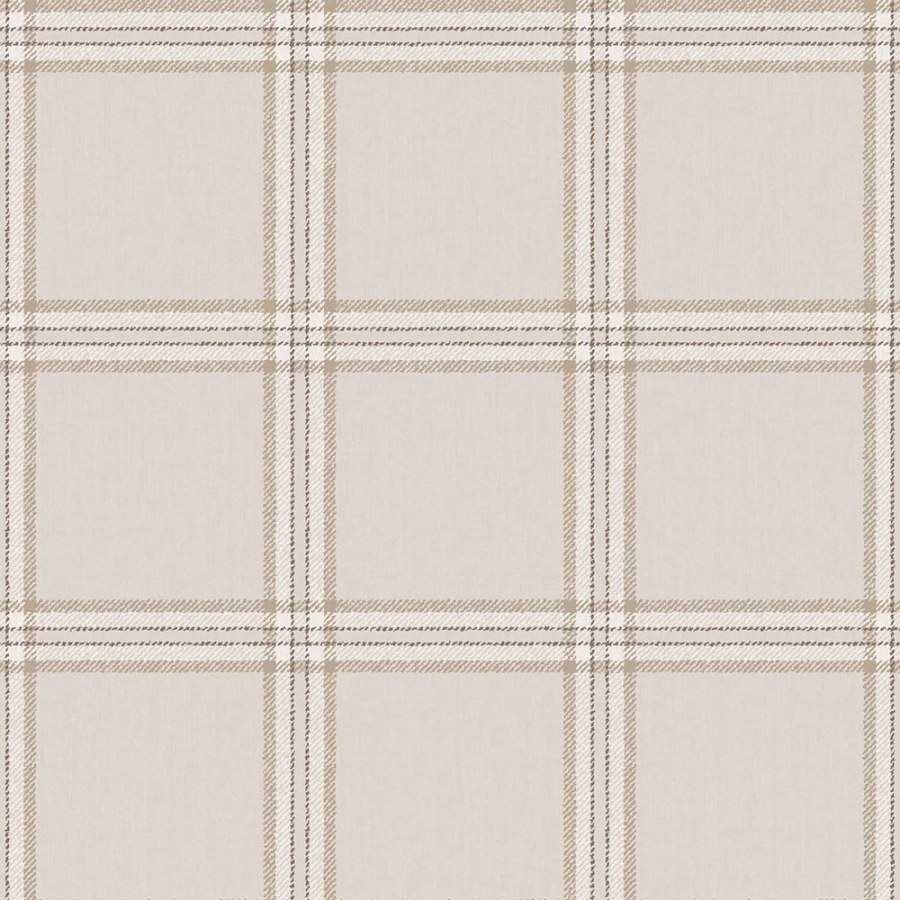 Flis tapeta za zid, sivo-bež, imitacija tkanine, 38411, Top Stripes, Parato by Cristiana Masi | Ljepilo Gratis