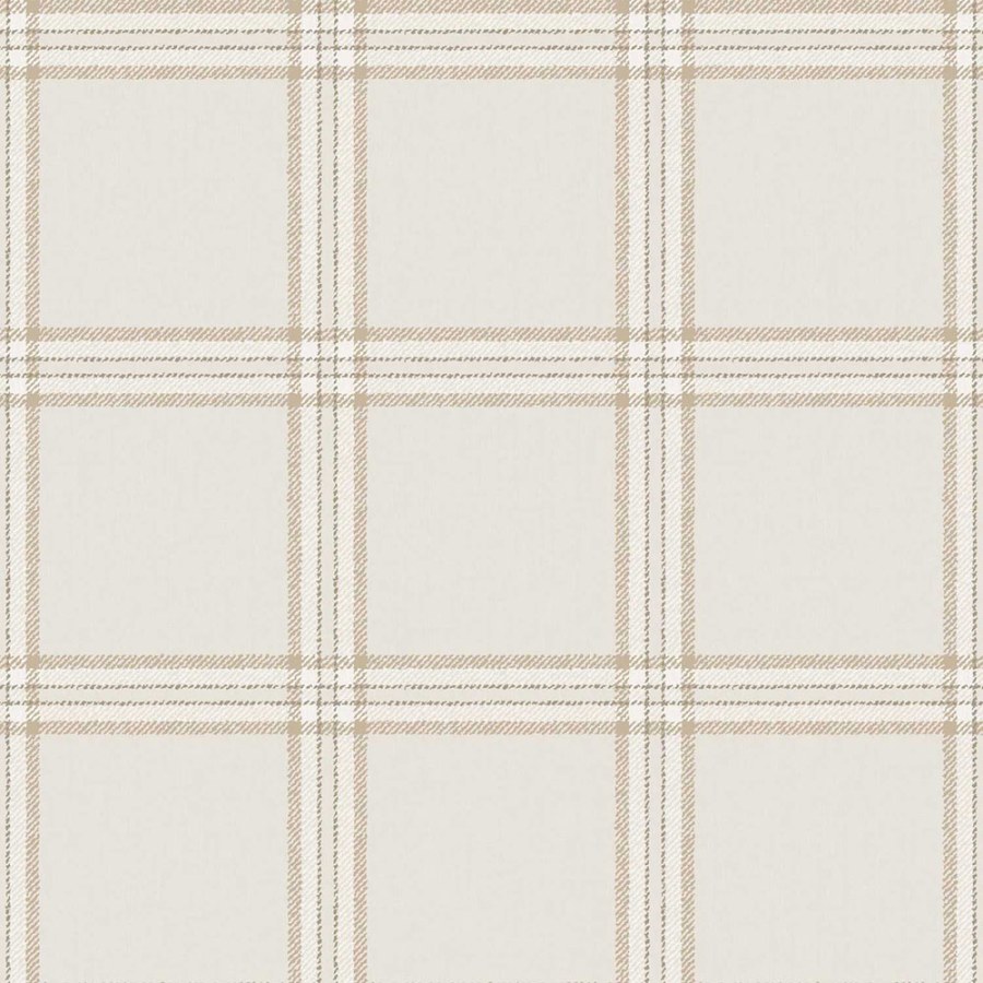 Flis tapeta za zid, sivo-bež, imitacija tkanine, 38412, Top Stripes, Parato by Cristiana Masi | Ljepilo Gratis