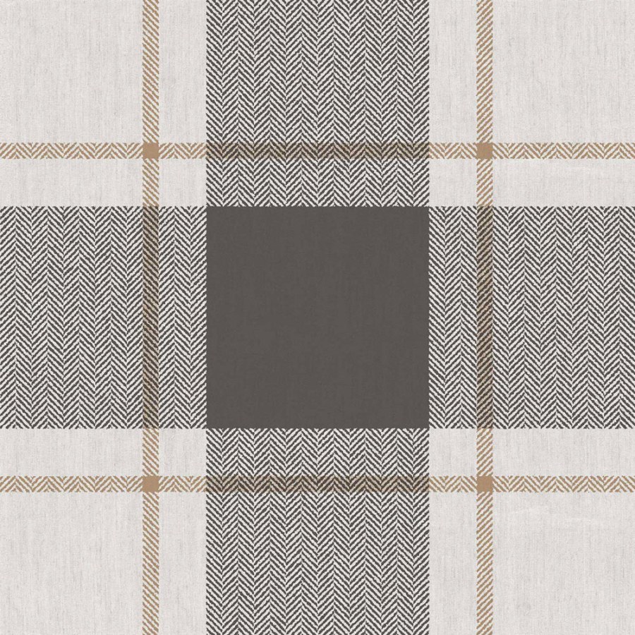Flis tapeta za zid, sivo-crna, imitacija tkanine, 38409, Top Stripes, Parato by Cristiana Masi | Ljepilo Gratis