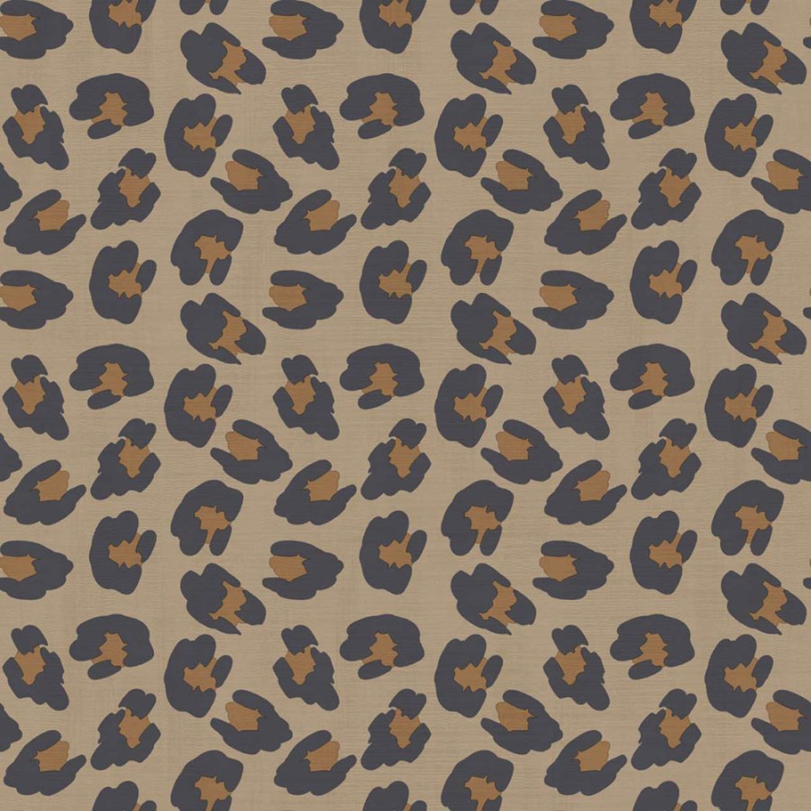 Flis tapeta za zid, uzorak leopardove kože, smeđa, 2046, Rio, Parato by Cristiana Masi | Ljepilo Gratis