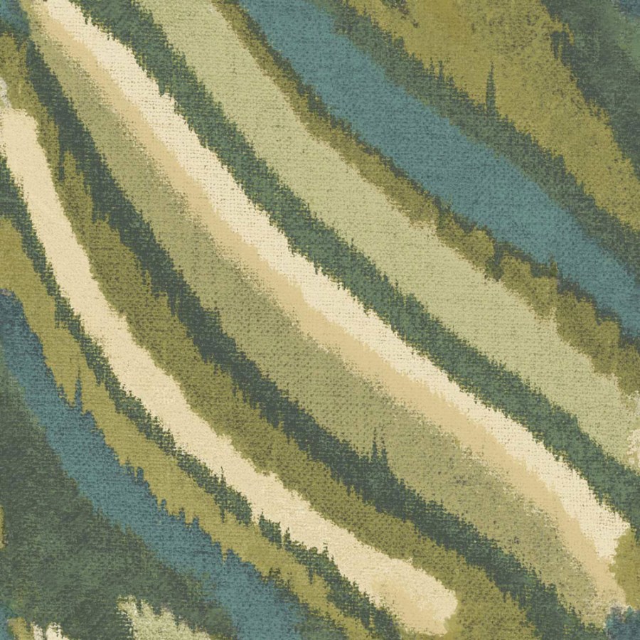 Flis tapeta za zid, zelena, imitacija tkanine, 2027, Rio, Parato by Cristiana Masi | Ljepilo Gratis - Parato by Cristiana Masi