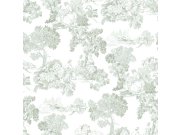 Flis tapeta za zid, zelena, romantična, 8341, Blooming Garden 2, Parato by Cristiana Masi | Ljepilo Gratis Parato by Cristiana Masi