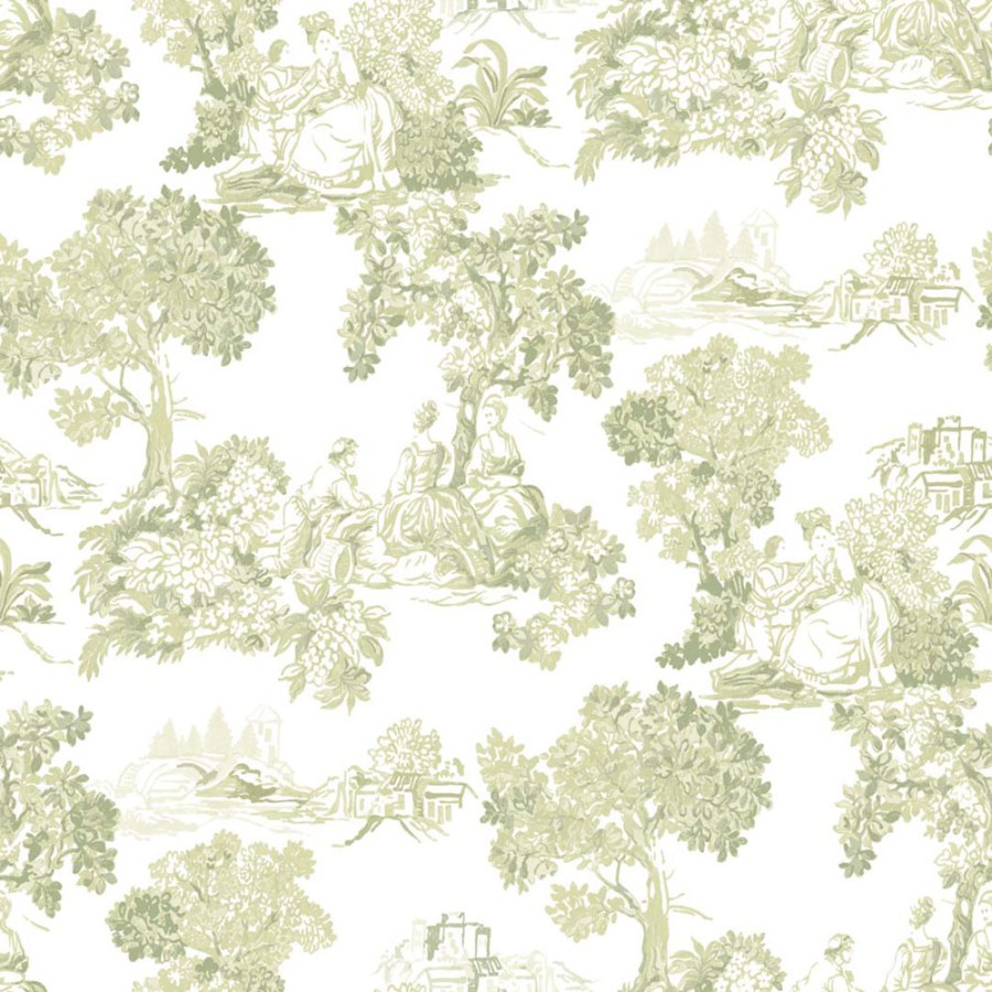 Flis tapeta za zid, zelena, romantična, 8344, Blooming Garden 2, Parato by Cristiana Masi | Ljepilo Gratis