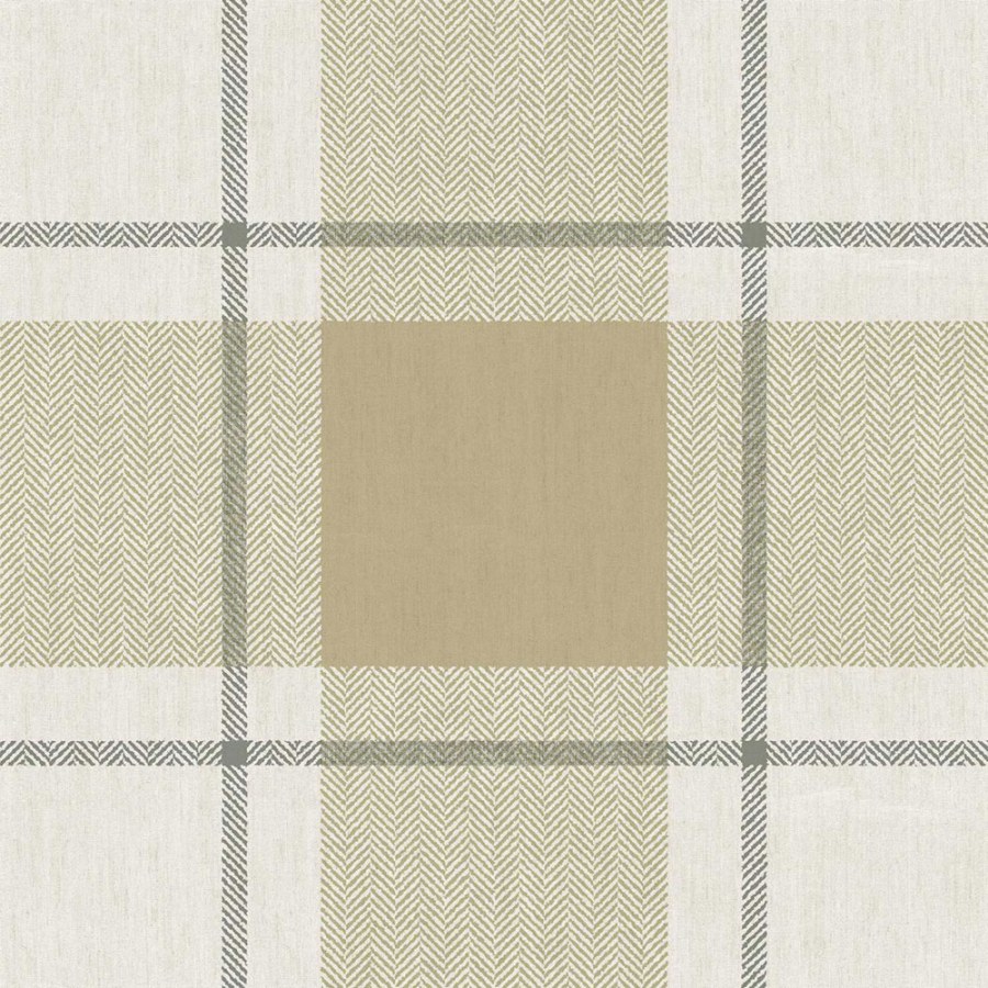 Flis tapeta za zid, zeleno-bež, imitacija tkanine, 38405, Top Stripes, Parato by Cristiana Masi | Ljepilo Gratis