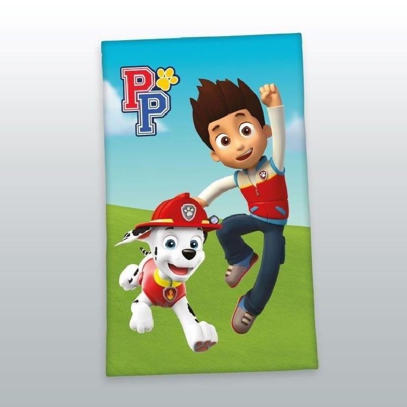 DETEXPOL Ručnik Paw Patrol Alex i Marshall Pamuk - Frotir, 70/140 cm - **plážové osušky** → **plažne ručnike**