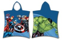 JERRY FABRICS Pončo Avengers Hero Pamuk - Frotir, 50/115 cm Oušky, ručnici, pončo - **ponča**