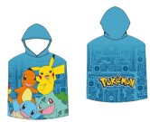 FARO Pončo Pokémon micro Poliester - mikrovlakno, 50/100 Oušky, ručnici, pončo - **ponča**