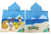 FARO Pončo Pokémon plaža micro Poliester - mikrovlakno, 50/100 Oušky, ručnici, pončo - **ponča**