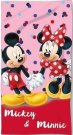 FARO Ručnik Micro Mickey i Minnie Poliester, 70/140 cm