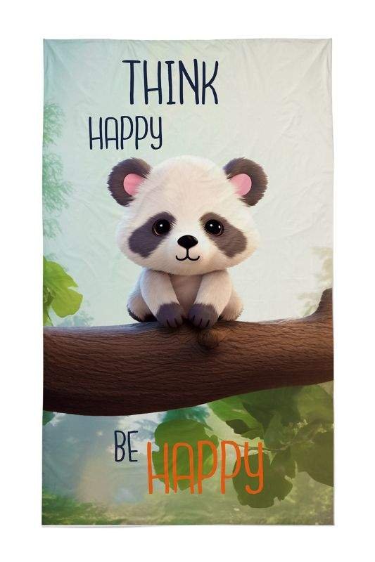 DETEXPOL Dječji ručnik Panda Pamuk - Frotir, 50/30 cm - ručnici 50×30 cm