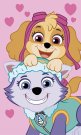 JERRY FABRICS Dječji ručnik Paw Patrol pink Pamuk - Frotir, 50/30 cm Oušky, ručnici, pončo - ručnici 50×30 cm