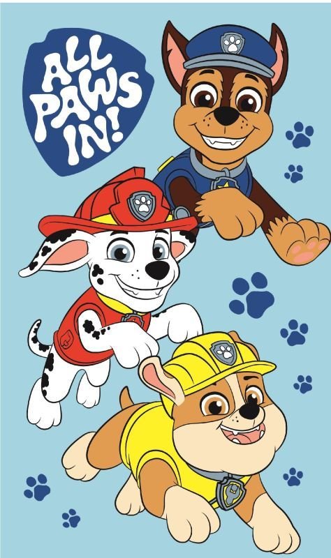 JERRY FABRICS Dječji ručnik Paw Patrol Boys  Pamuk - Frotir, 50/30 cm