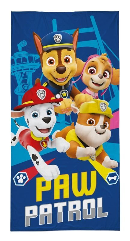 DETEXPOL Ručnik Paw Patrol plavi  Pamuk - Frotir, 70/140 cm