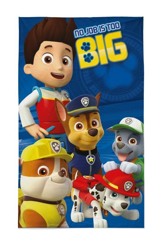 DETEXPOL Dječji ručnik Paw Patrol no job Pamuk - Frotir, 50/30 cm - Dječji ručnici 50×30 cm