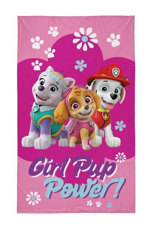 DETEXPOL Dječji ručnik Paw Patrol Girl pup Pamuk - Frotir, 50/30 cm - Dječji ručnici 50×30 cm