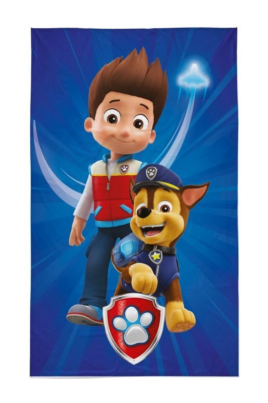 Oušky, ručnici, pončo - Dječji ručnici 50×30 cm - DETEXPOL Dječji ručnik Paw Patrol Alex i Chase Pamuk - Frotir, 50/30 cm DETEXPOL Dječji ručnik Paw Patrol Alex i Chase Pamuk - Frotir, 50/30 cm - Dječji ručnici 50×30 cm