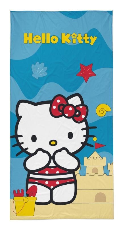 DETEXPOL Ručnik Hello Kitty  Pamuk - Frotir, 70/140 cm