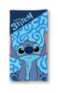 FARO Ručnik Lilo i Stitch plavi Bavlna - Frotir, 70/140 cm Oušky, ručnici, pončo - **plážové osušky** → **plažne ručnike**
