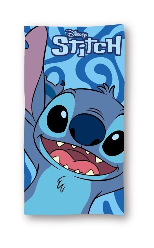 FARO Ručnik Lilo i Stitch portret Pamuk - Frotir, 70/140 cm - **plážové osušky** → **plažne ručnike**