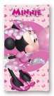 FARO Ručnik Micro Minnie mašličke Poliester, 70/140 cm Oušky, ručnici, pončo - **plážové osušky** → **plažne ručnike**