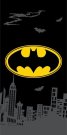 JERRY FABRICS Ručnik Batman The Emblem Pamuk - Frotir, 70/140 cm Oušky, ručnici, pončo - **plážové osušky** → **plažne ručnike**